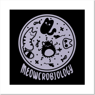 Meowcrobiology Posters and Art